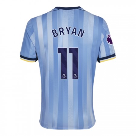 Tottenham Hotspur Bryan 11 Matchtröjor Borta Fotbollströja 2024-25